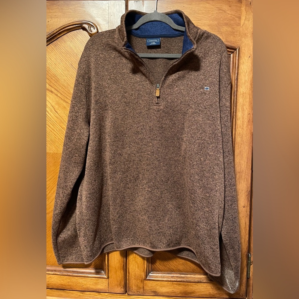 Men's Crown & Ivy 1/4 Zip Pullover Like New
